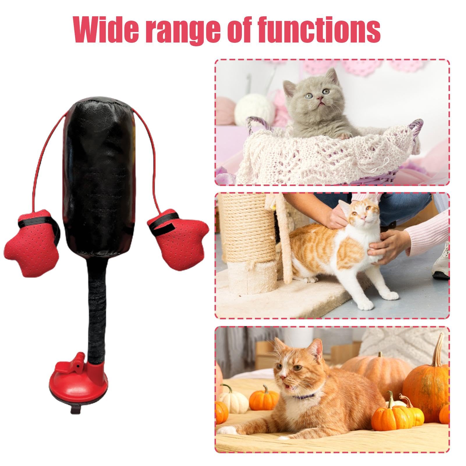 Amazon | 猫ボクシング サンドバッグ - インタラクティブな猫サンド
